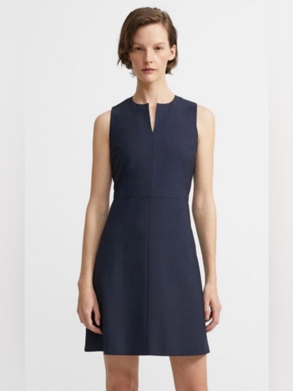 Theory Miyani Edition Dress In Navy Size 2
